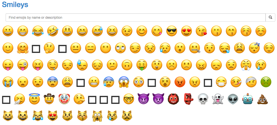 Whatsapp smileys zum kopieren Smileys Symbols