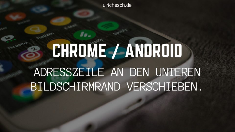 chrome-android-adresszeile